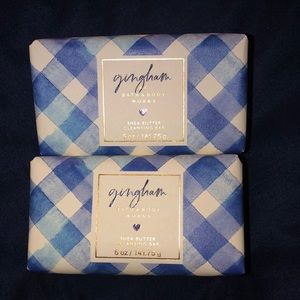 Bath and Body Works Gingham cleansing bars 🆕